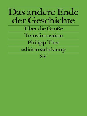 cover image of Das andere Ende der Geschichte